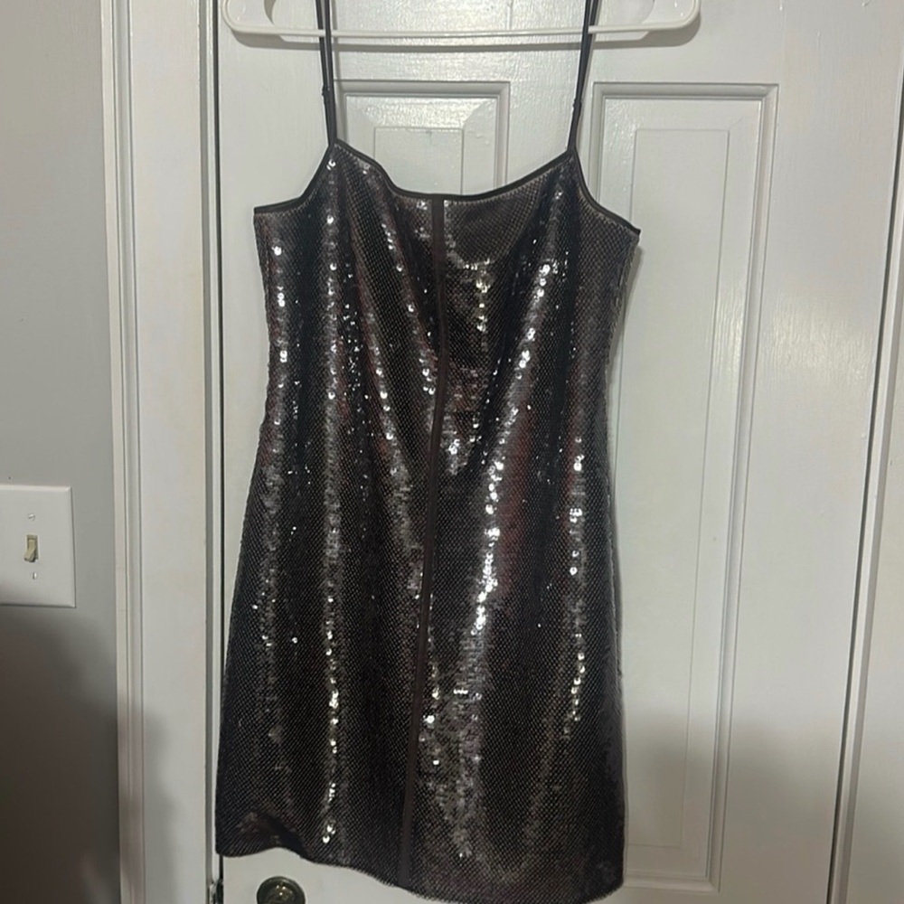 ALC Dani Mini Dress in Smoke